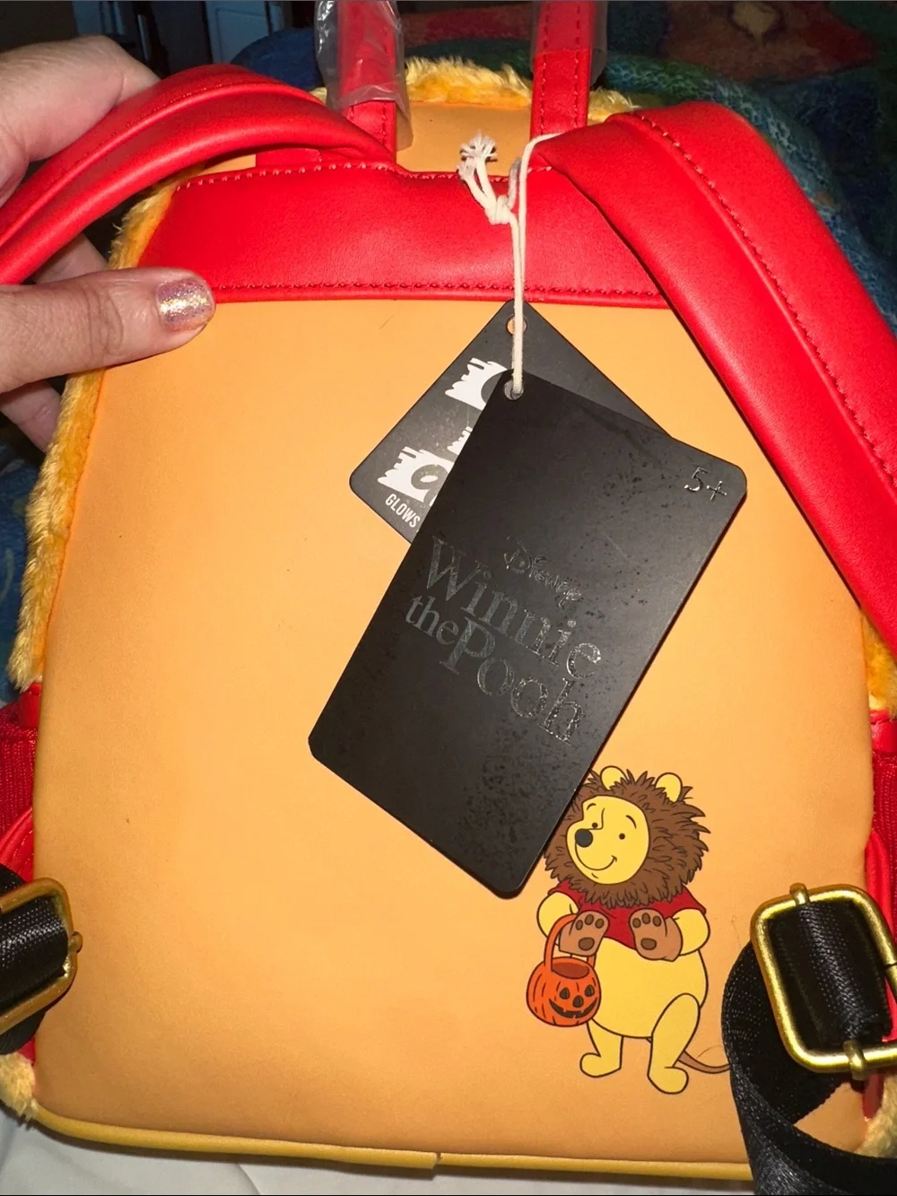 Loungefly Embellished Winnie the Pooh Halloween Backpack NWT
